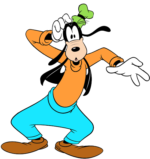 500x529 Disney's Goofy Clip Art Disney Clip Art Galore