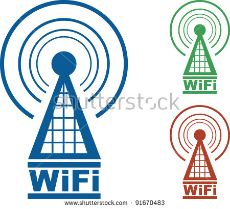 450x410 Tower Clipart Wifi