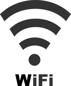246x297 Wifi Icon With Text Clip Art