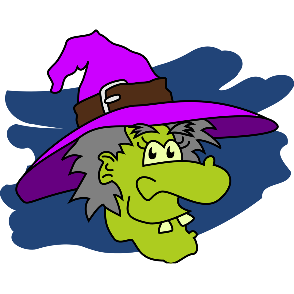 958x958 Public Domain Clip Art Image Illustration Of A Witch Id