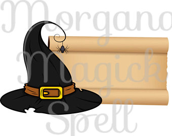 340x270 Witch Hat Clip Art Etsy