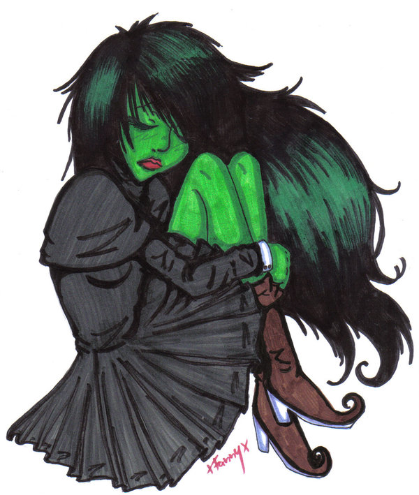 600x709 The Wicked Witch Of The West By Xfannyx
