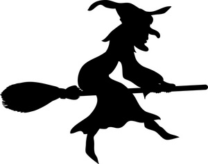 300x236 Witch Clipart Image
