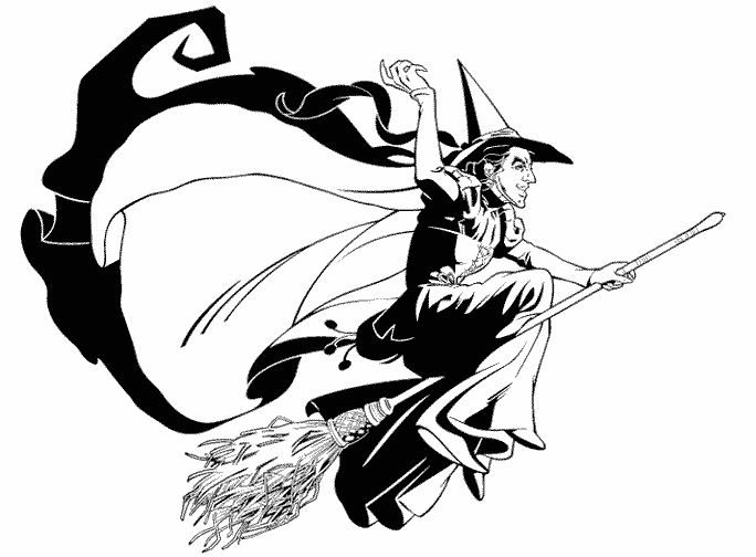 684x504 Wizard Of Oz Clipart Wicked Witch