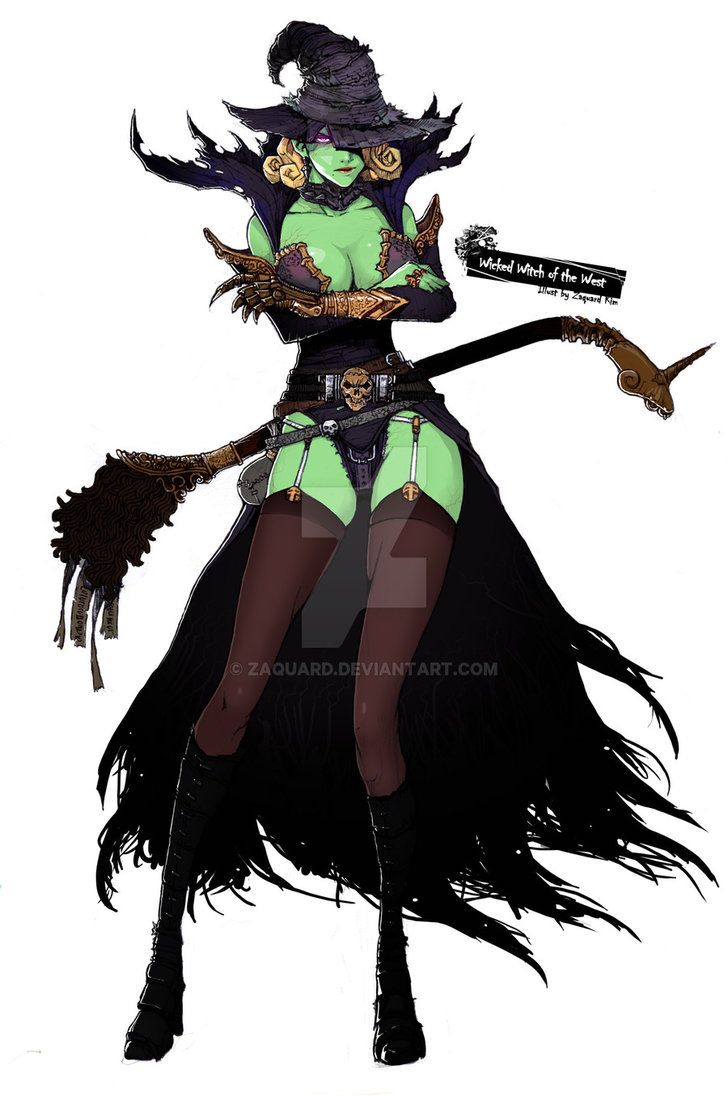 728x1096 4. Wicked Witch Of The West By Zaquard
