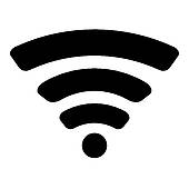 170x170 Clipart Of Black Wifi Symbol K17700970
