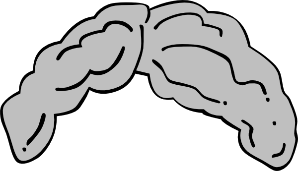 600x345 Gray Hair Wig Clip Art