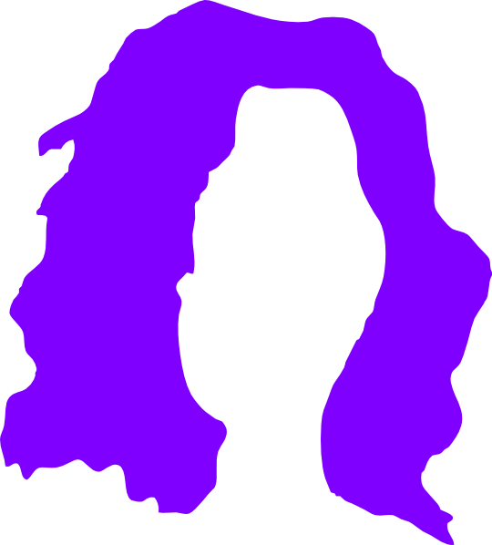 540x598 Yellow Wig Cliparts 277812