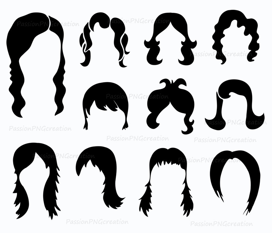 900x772 Hair Clipart Wig