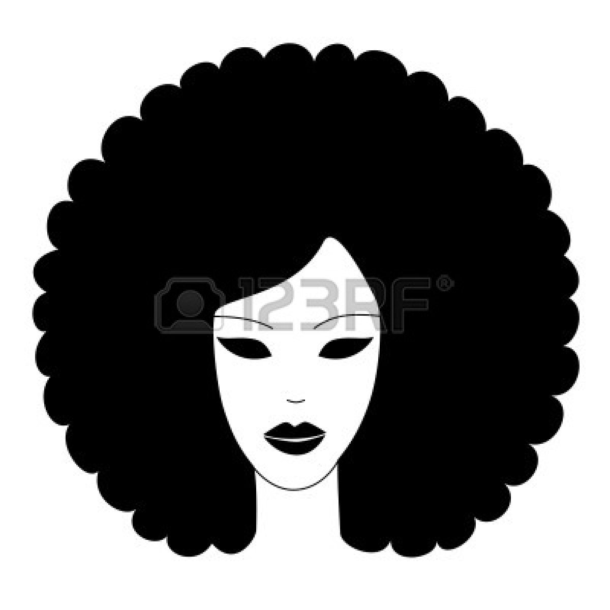 1200x1200 Red Hair Clipart Afro