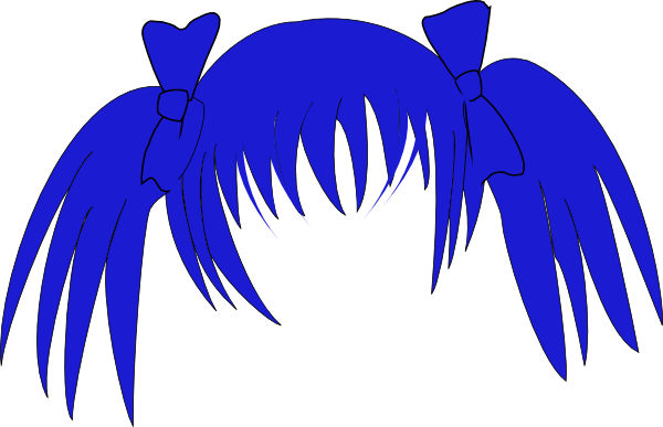 600x387 Wwu Blue Hair Clip Art