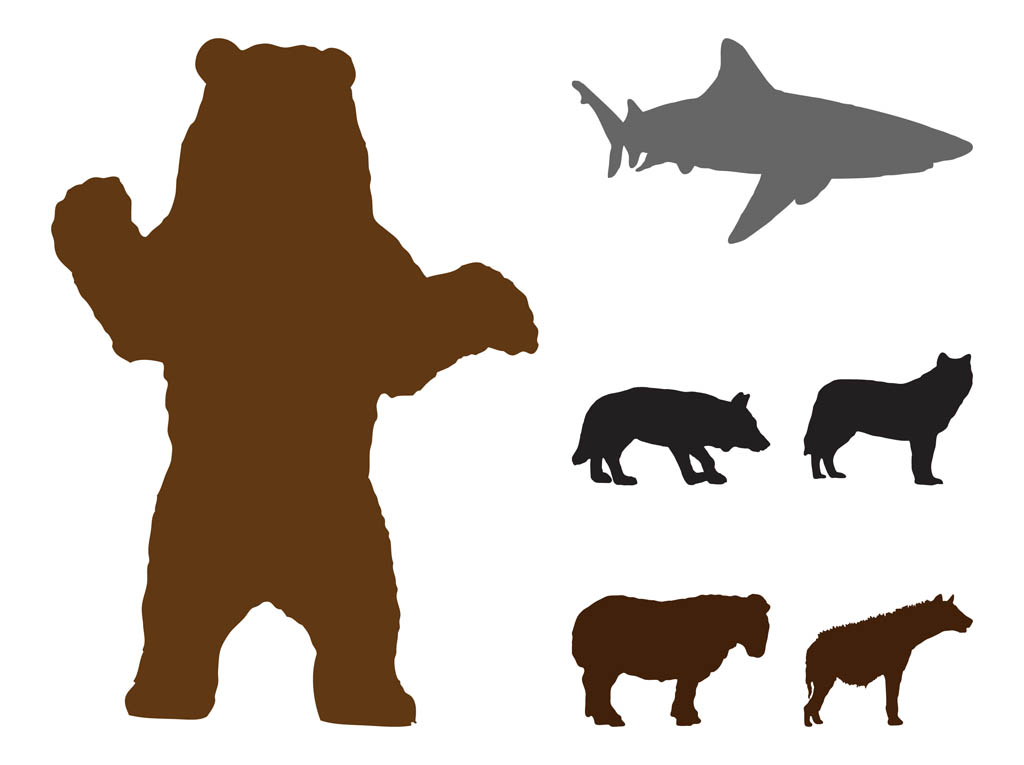 1024x765 Wild Animals Clip Art