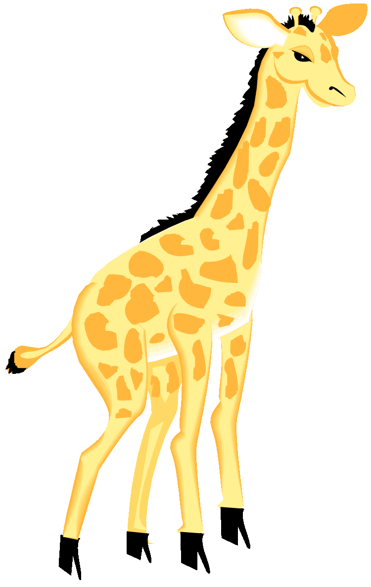 750x1187 Giraffe Clipart