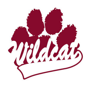 300x290 Maroon Wildcat Paw Print