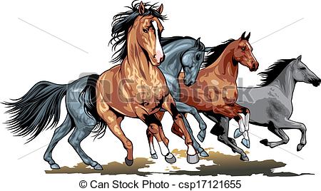 450x268 Horse Clipart Wild Horse