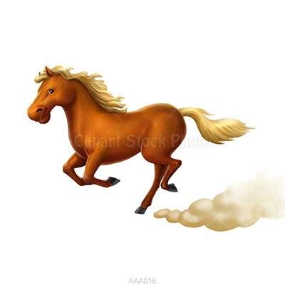 400x400 Horse Clip Art Free Running Wild Horse Picture Cartoon