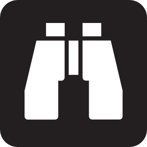 300x300 Wildlife Wild Life Viewing Black Clip Art