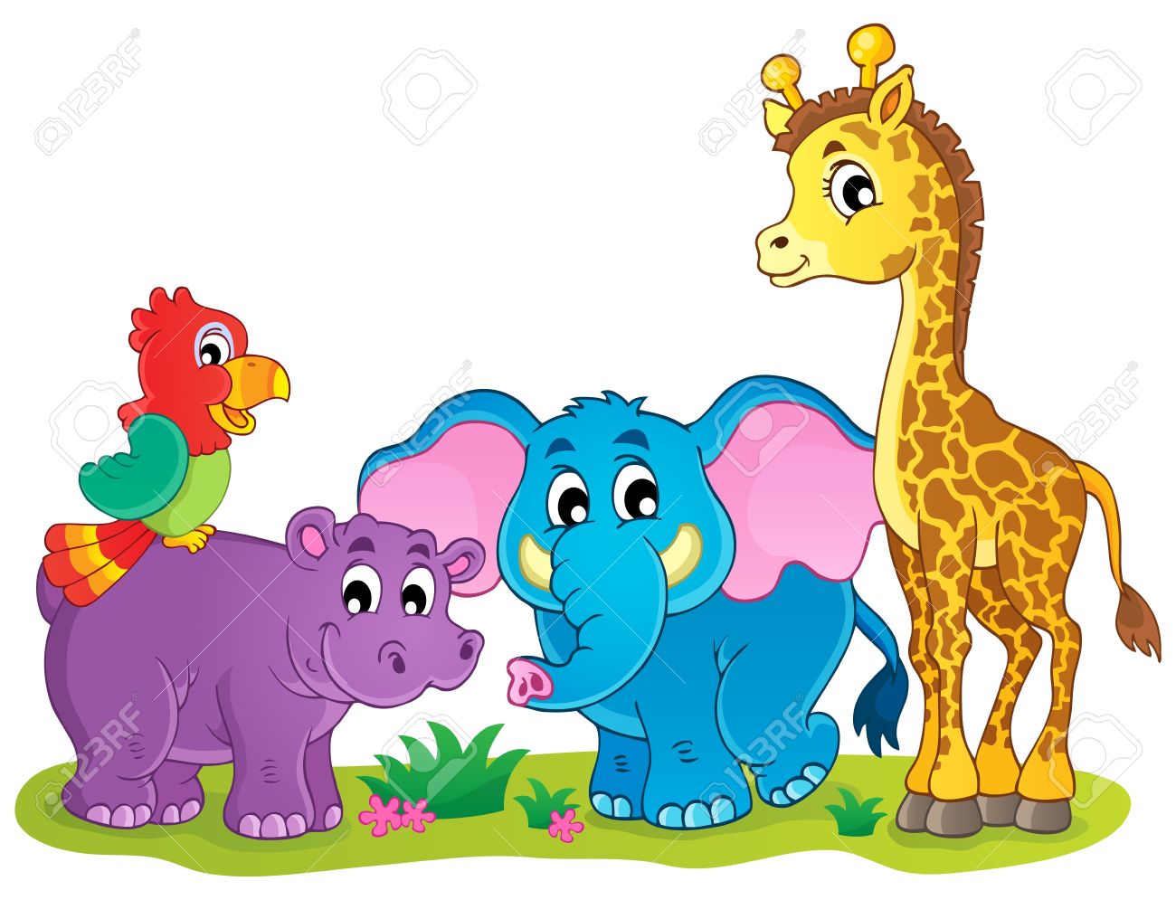 1300x995 Wildlife Clipart African Art