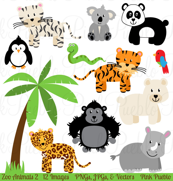 720x753 Wildlife Clipart Zoo Animal
