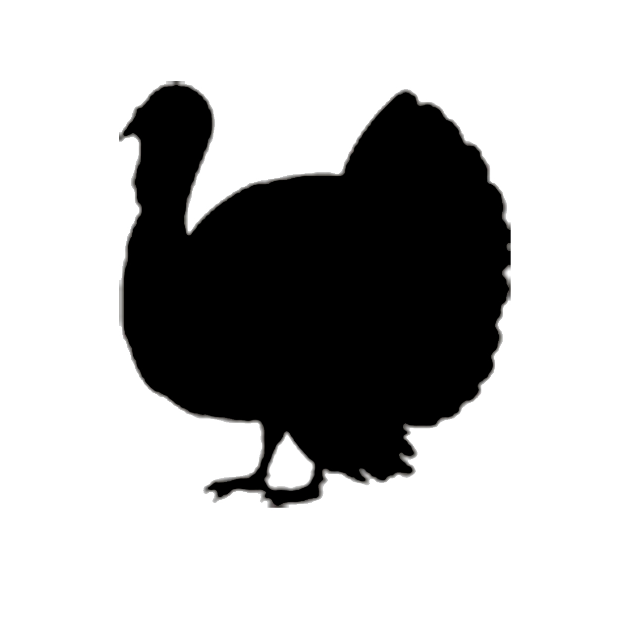 1260x1260 Turkey Silhouette Clip Art Clipart