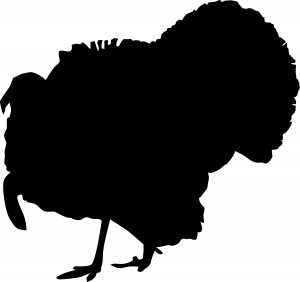 300x282 Turkey Silhouette Clipart 2215187
