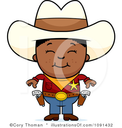 400x420 Free Cowboy Clipart