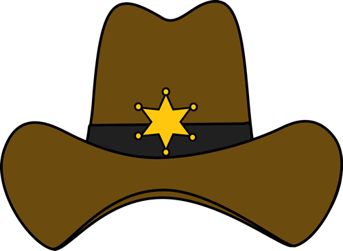 500x366 Sheriff Cowboy Hat Texas Sheriff, Cowboys And Clip Art