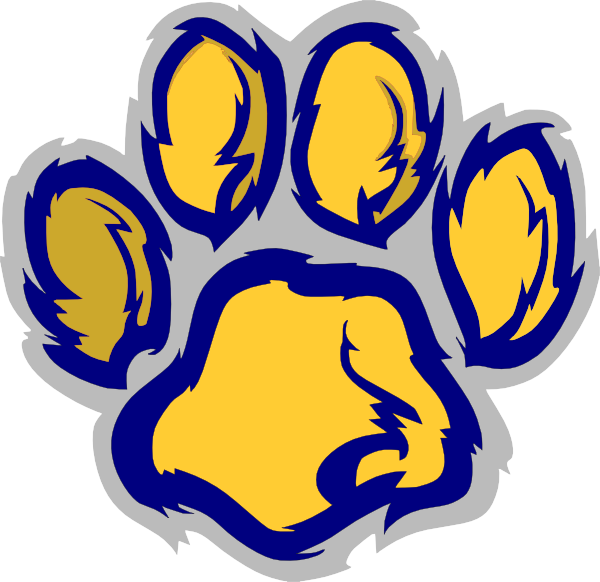 600x582 Willard Wildcat Paw Clip Art