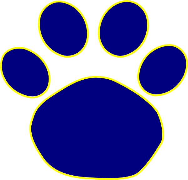 600x574 Wildcat Pawprint