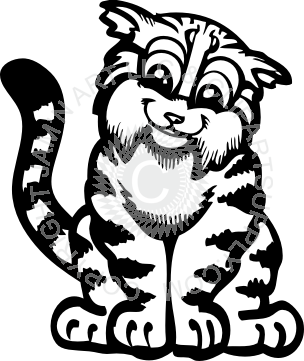 304x361 Wildcat Sitting