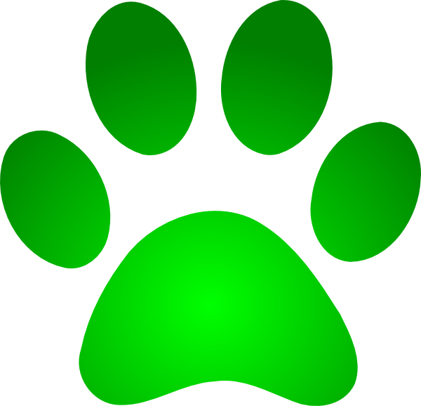 600x578 Paw Print Wildcats On Dog Paws Paw Tattoos And Clip Art Image 4