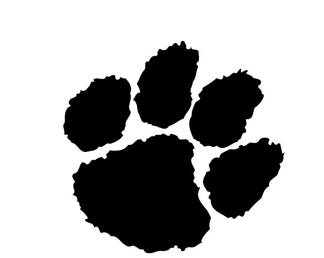 640x511 Wildcat Paw Print Clip Art Many Interesting Cliparts