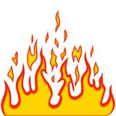 169x170 Wildfire Clip Art