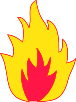 256x341 Bushfire Clipart