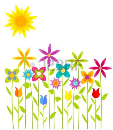 392x450 Wildflower Clipart Flower Growing