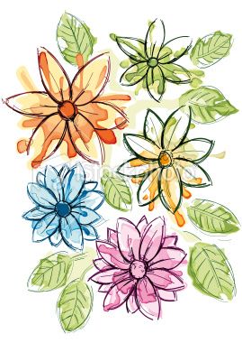 269x380 58 Best Flower Vector Clip Art Images Drawings