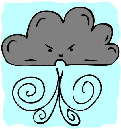 422x451 Windy Clip Art Clipart 2
