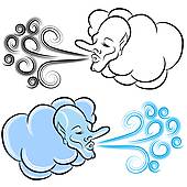 170x170 Wind Clip Art