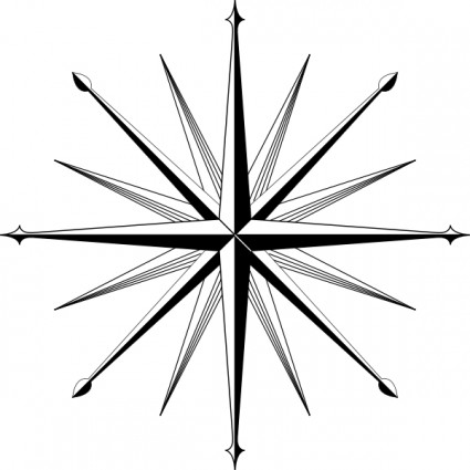 425x425 Wind Rose Compass Rose Clip Art Vector Clip Art Free Vector Free