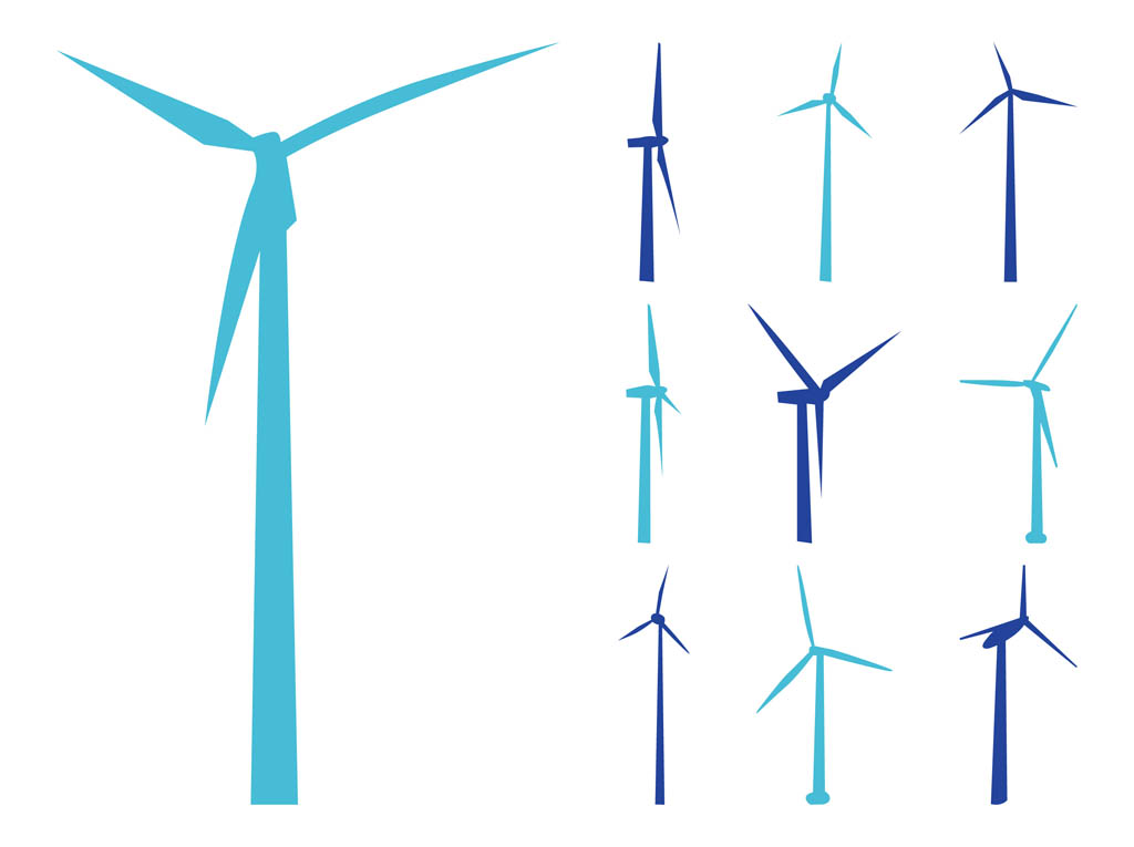1024x765 Wind Turbine Clip Art