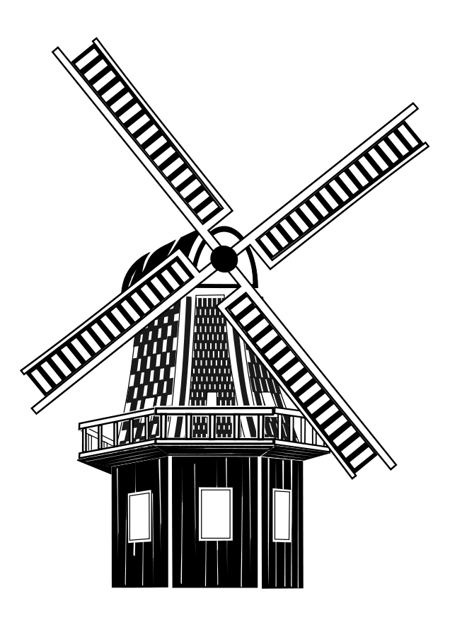 636x900 Wind Turbine Clipart Vector Clip Art Free Design 2