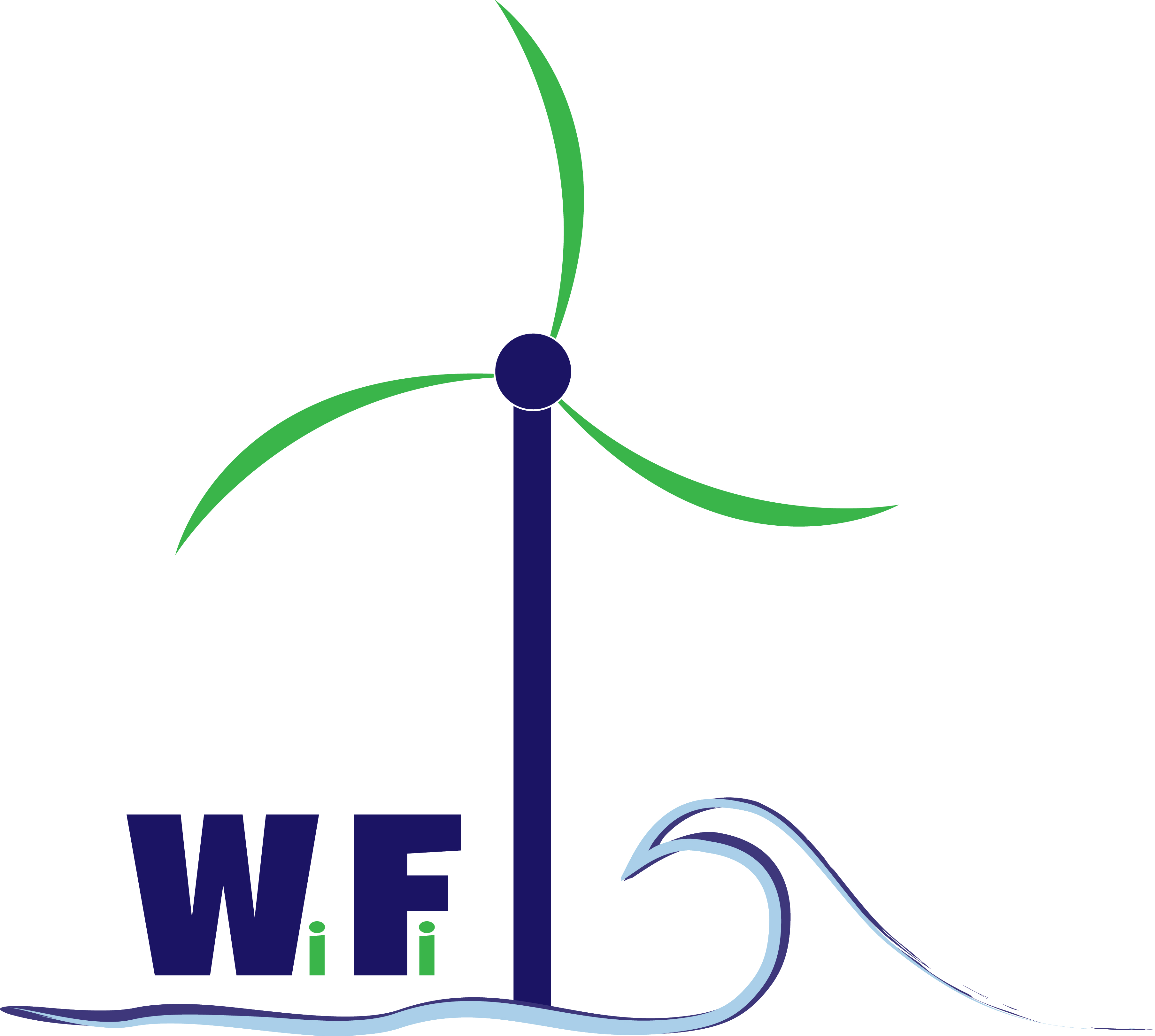 3615x3242 Wind Turbine Logo Clipart