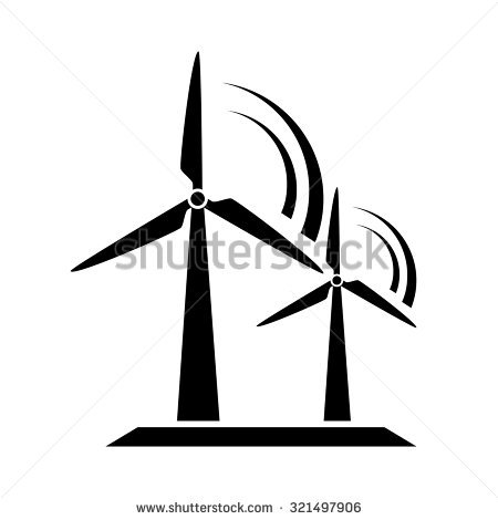 450x470 Turbine Clipart Windmill