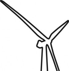 226x233 Wind Turbine Clip Art Free Vectors Ui Download