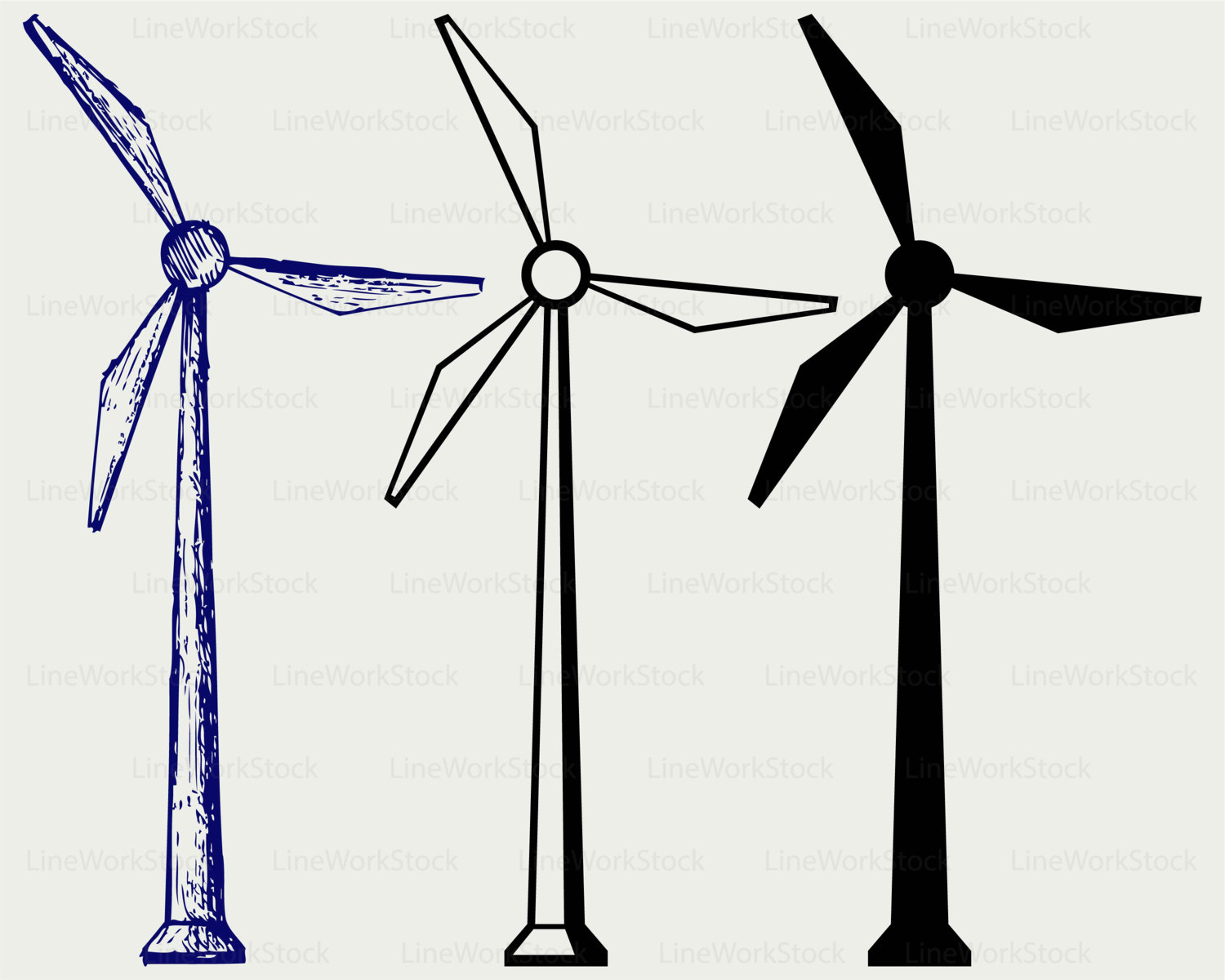 1500x1200 Windmill Clipart Electric