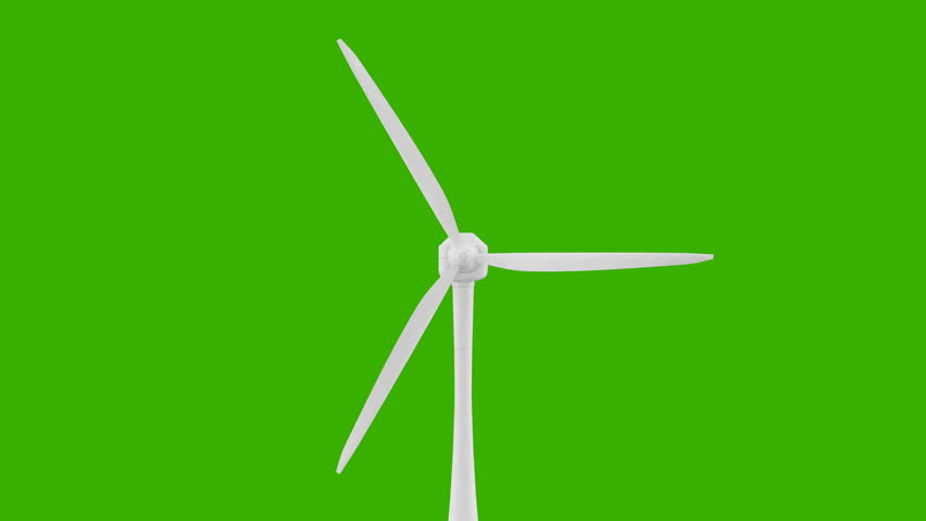 852x480 Loop Of Wind Turbines, Windmill, Energy. Wind Power Technology