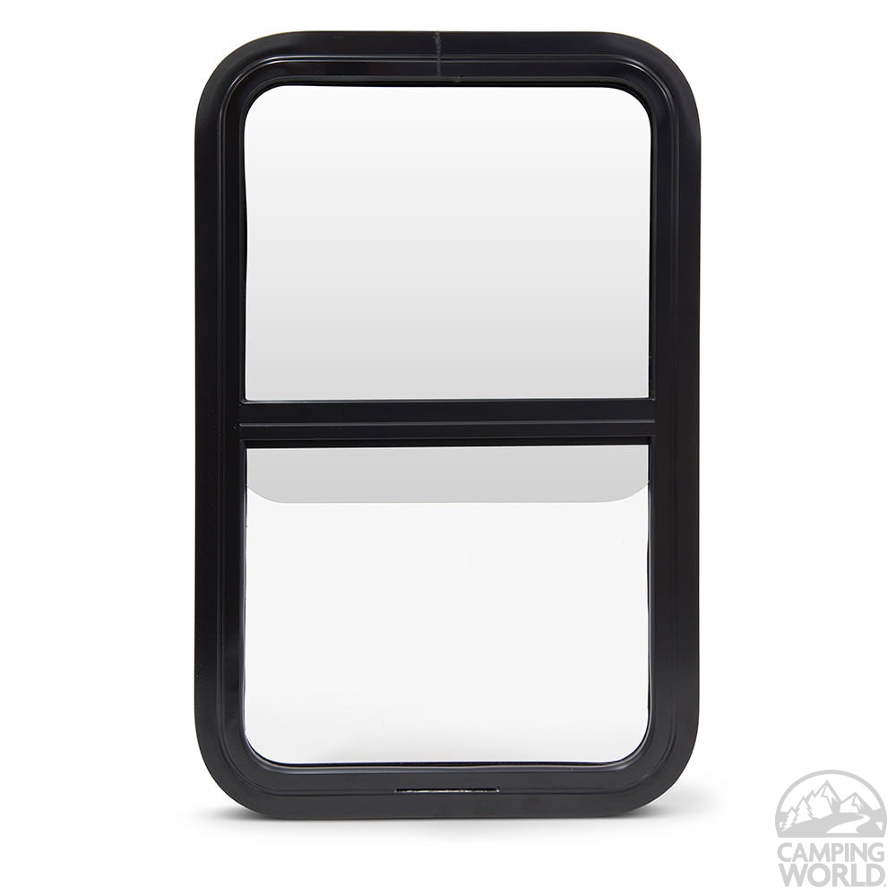 1000x1000 Edwin Rv Entry Door Window, Black