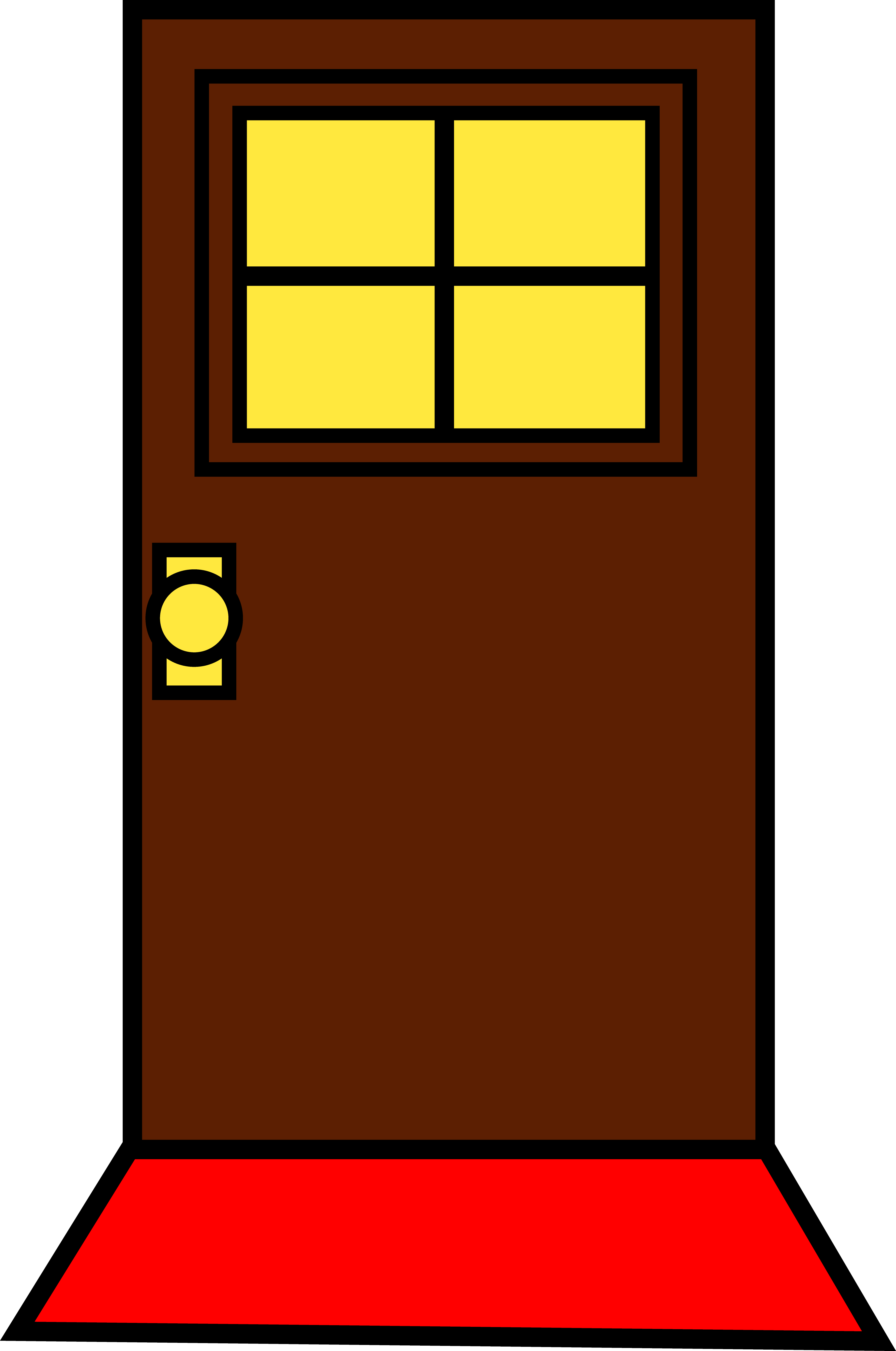 3856x5811 Simple Brown Door Design