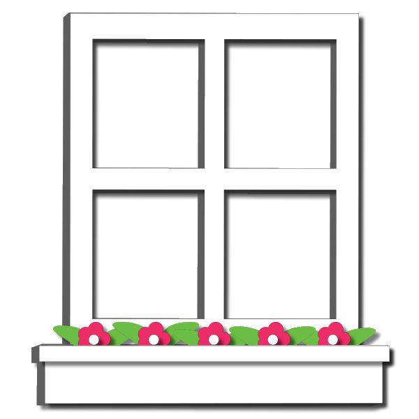 600x600 Windowbox Clipart