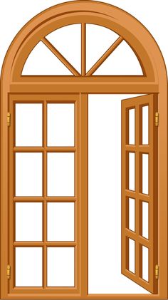 236x421 House Craft Printables Windows And Door Clipart